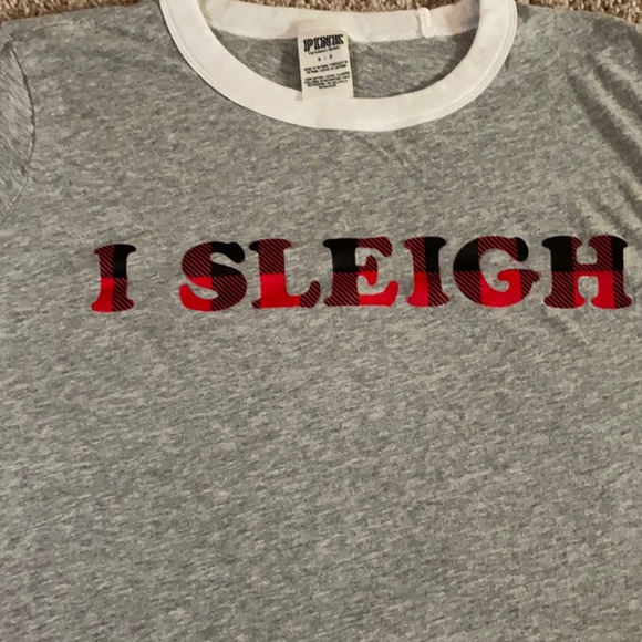 Vs PINK I SLEIGH TEE - Picture 4 of 6